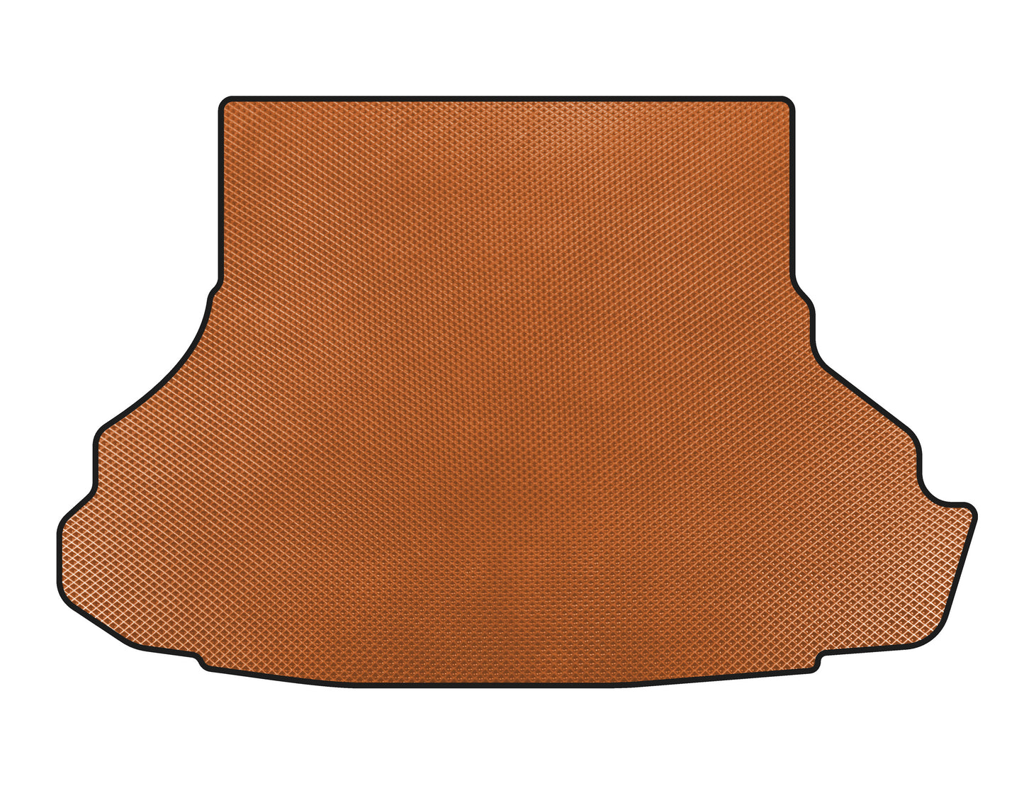 EVA boot mat (Coupe, Orange) for Ford Mustang 2015-2023 - image 1