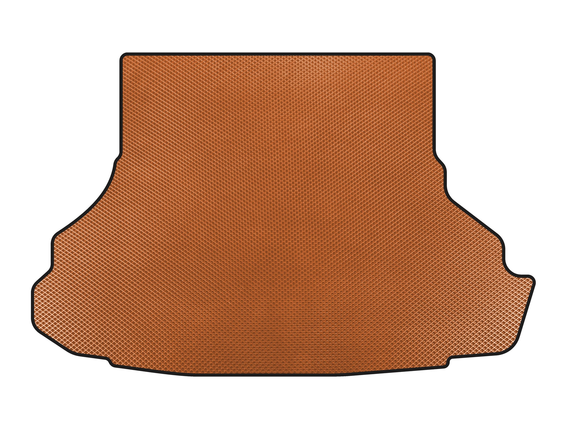 EVA boot mat (Coupe, Orange) for Ford Mustang 2015-2023 - image 1