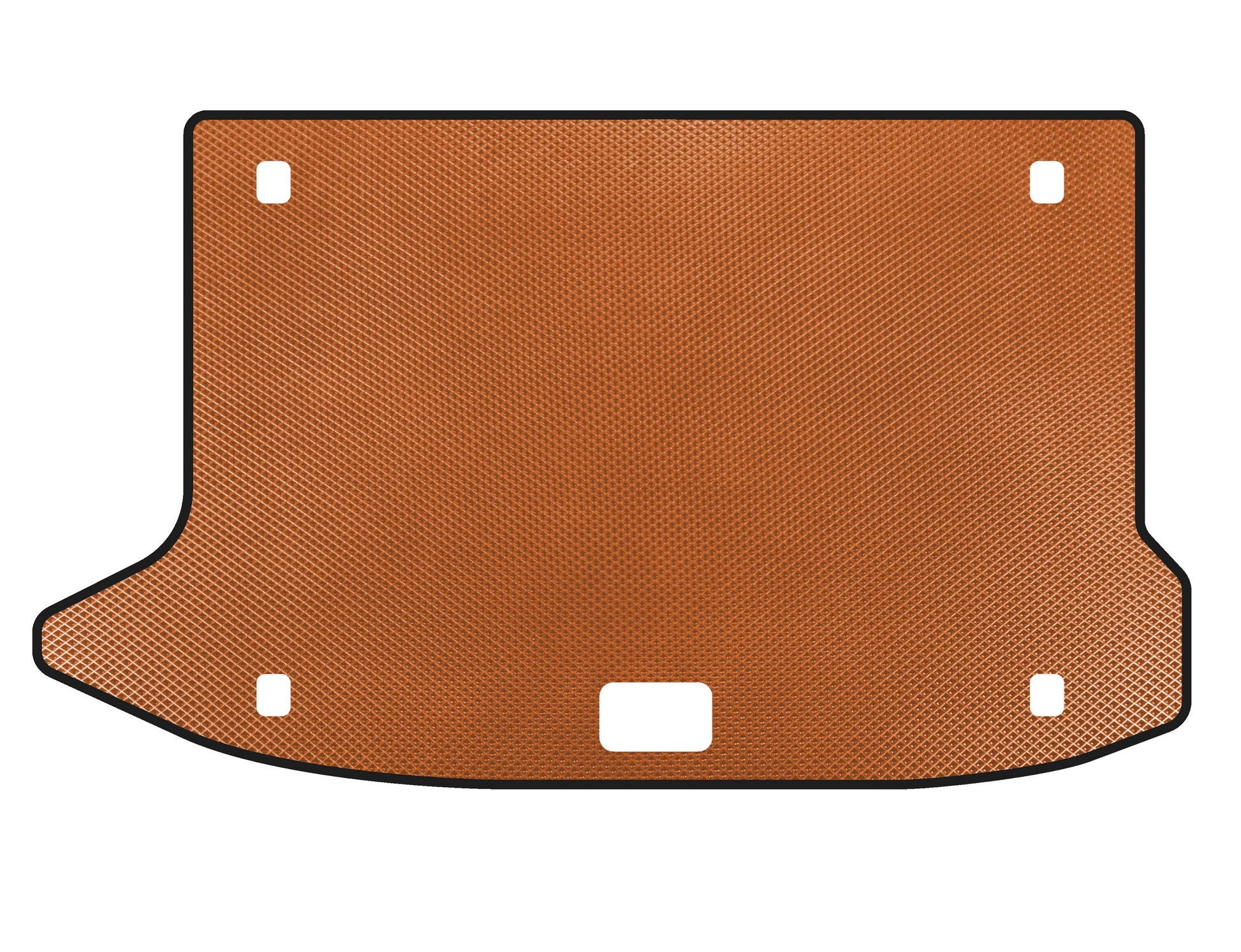 Mat in the trunk EVA (Electric, Orange) for Hyundai Kona 2017-2023 - image 1