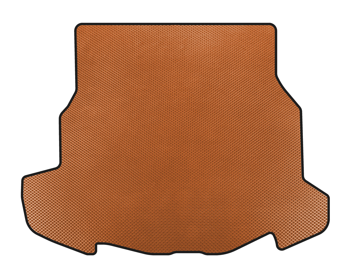 EVA boot mat (Coupe, Orange) for Mercedes CLK W209 2002-2010 - image 1