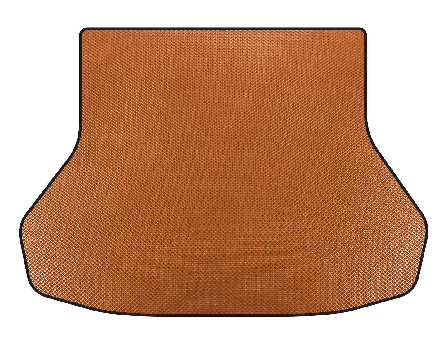 EVA Trunk Mat (2012-2016, Orange) for Kia Forte 2008–2024 - image 1