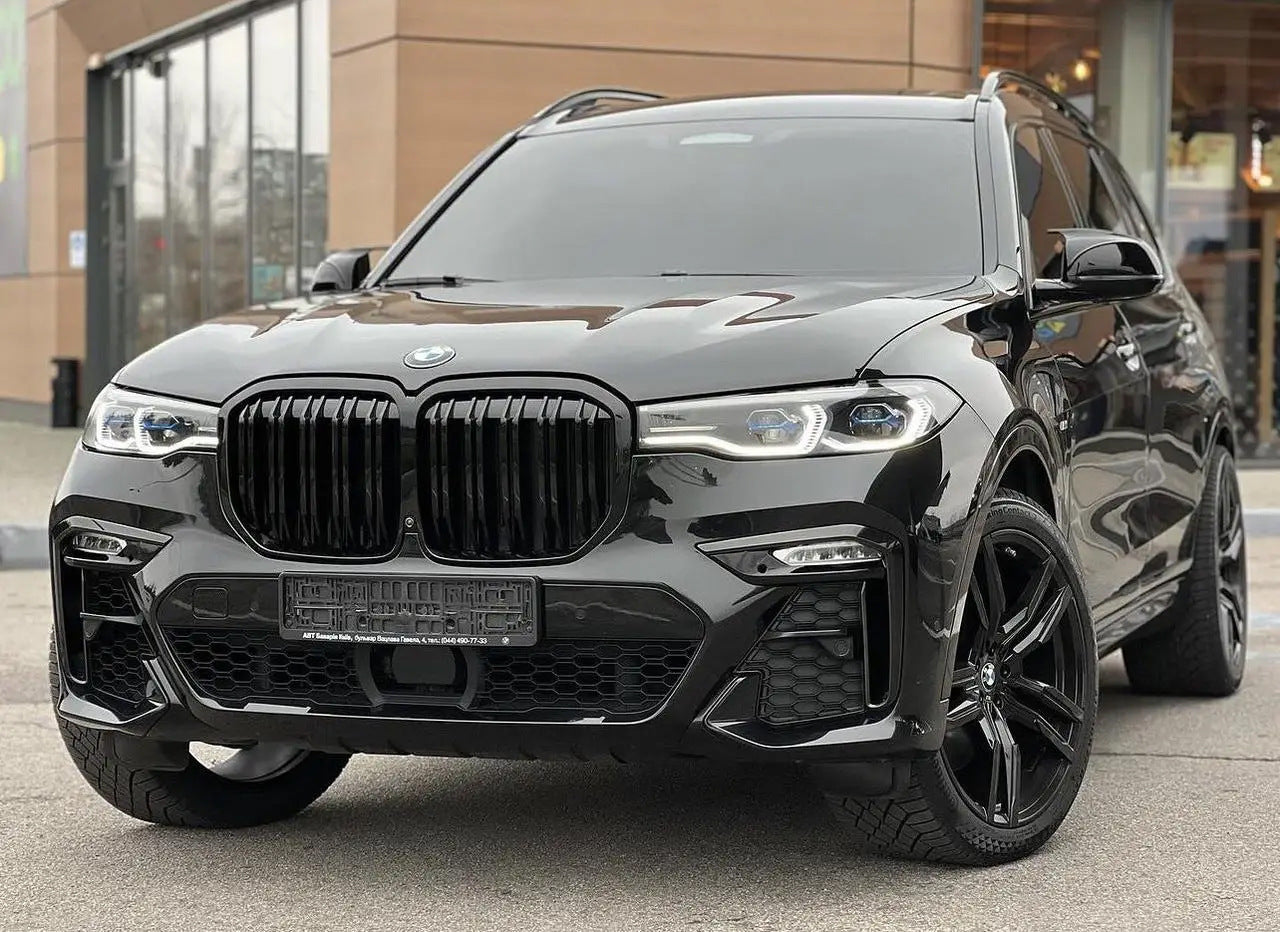 Kidneys M-Look (2019-2022, Gloss Black) for BMW X7 G07 2019- - image 7