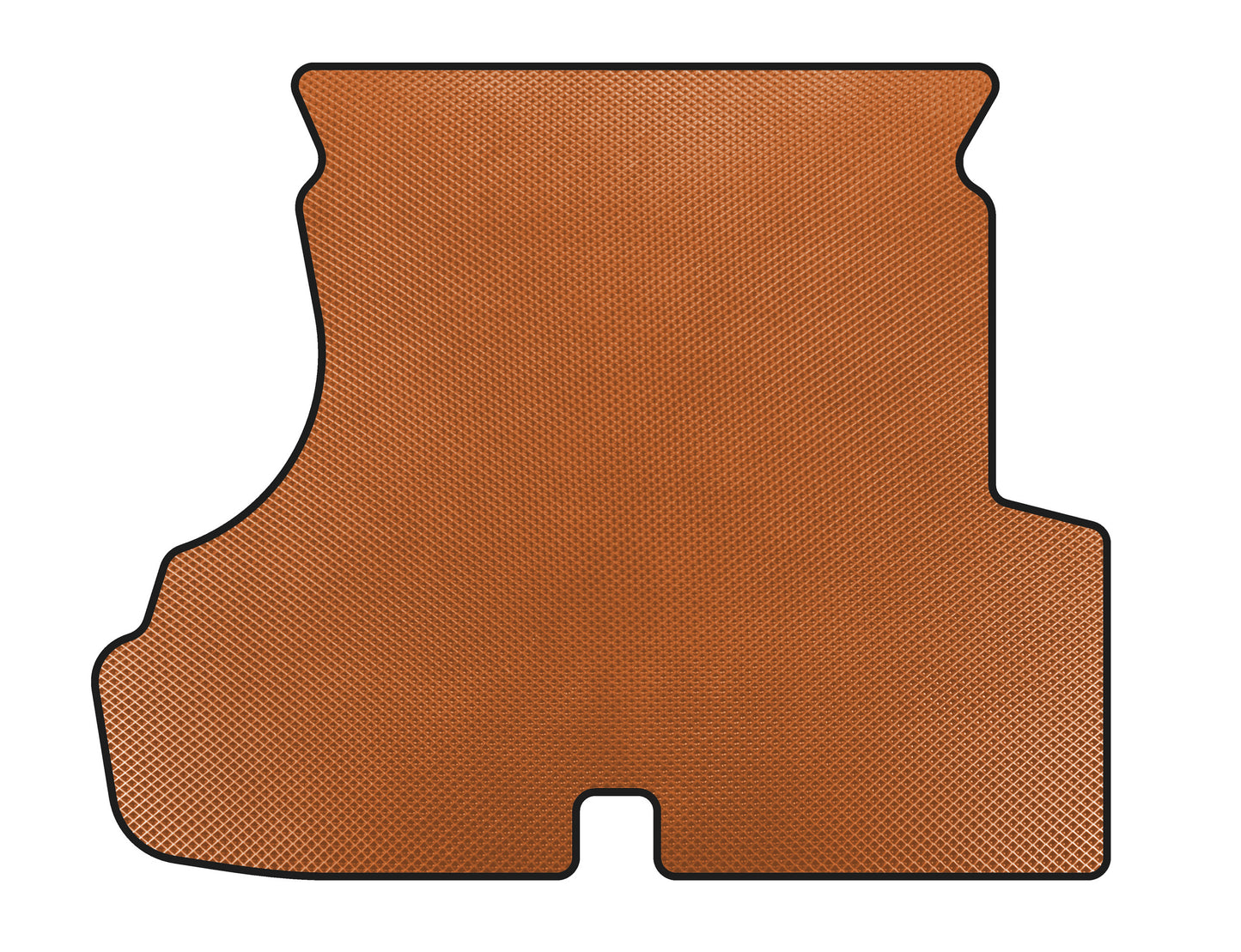 EVA boot mat (Coupe, Orange) for Mercedes CLK W208 1997-2002 - image 1
