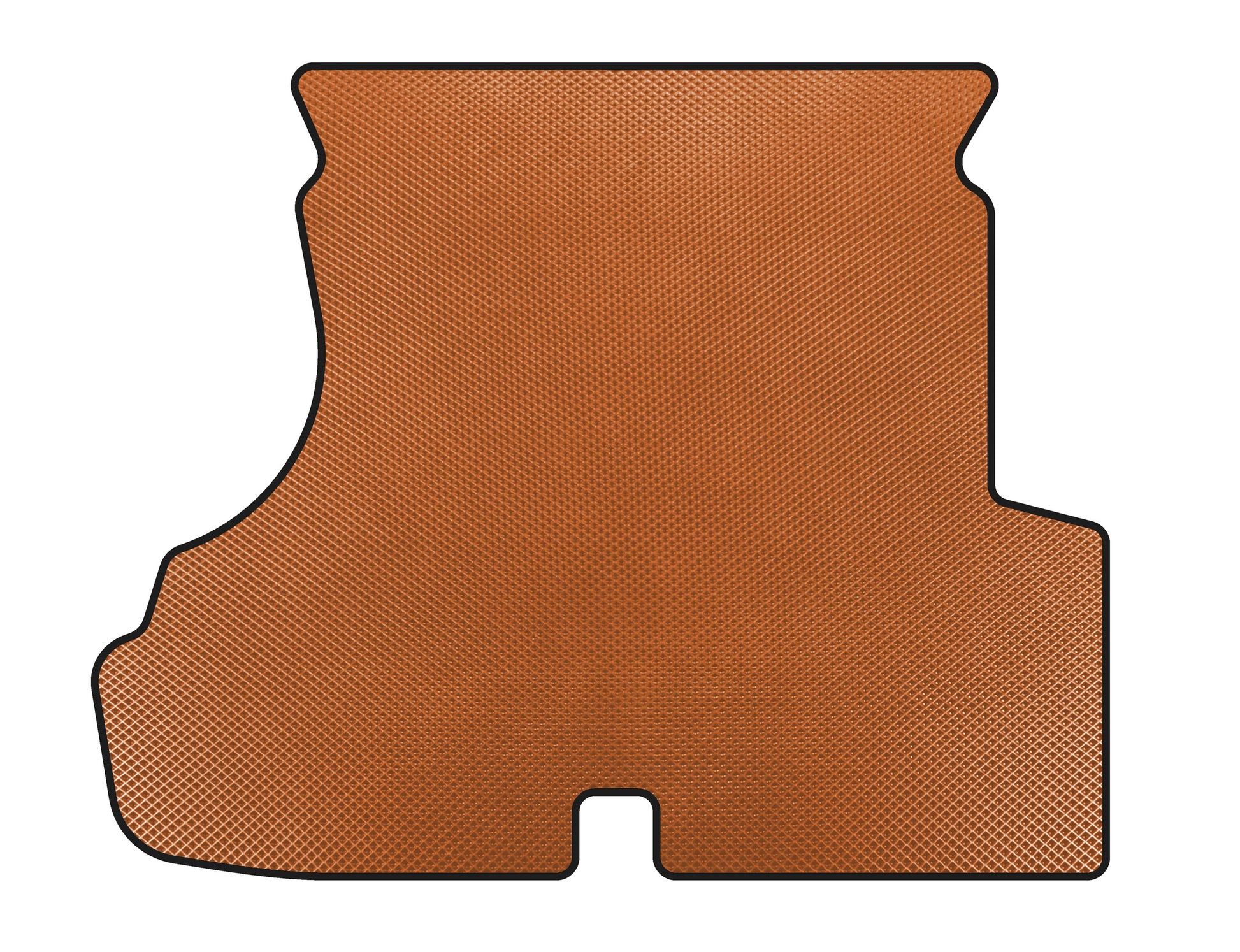 EVA boot mat (Coupe, Orange) for Mercedes CLK W208 1997-2002 - image 1