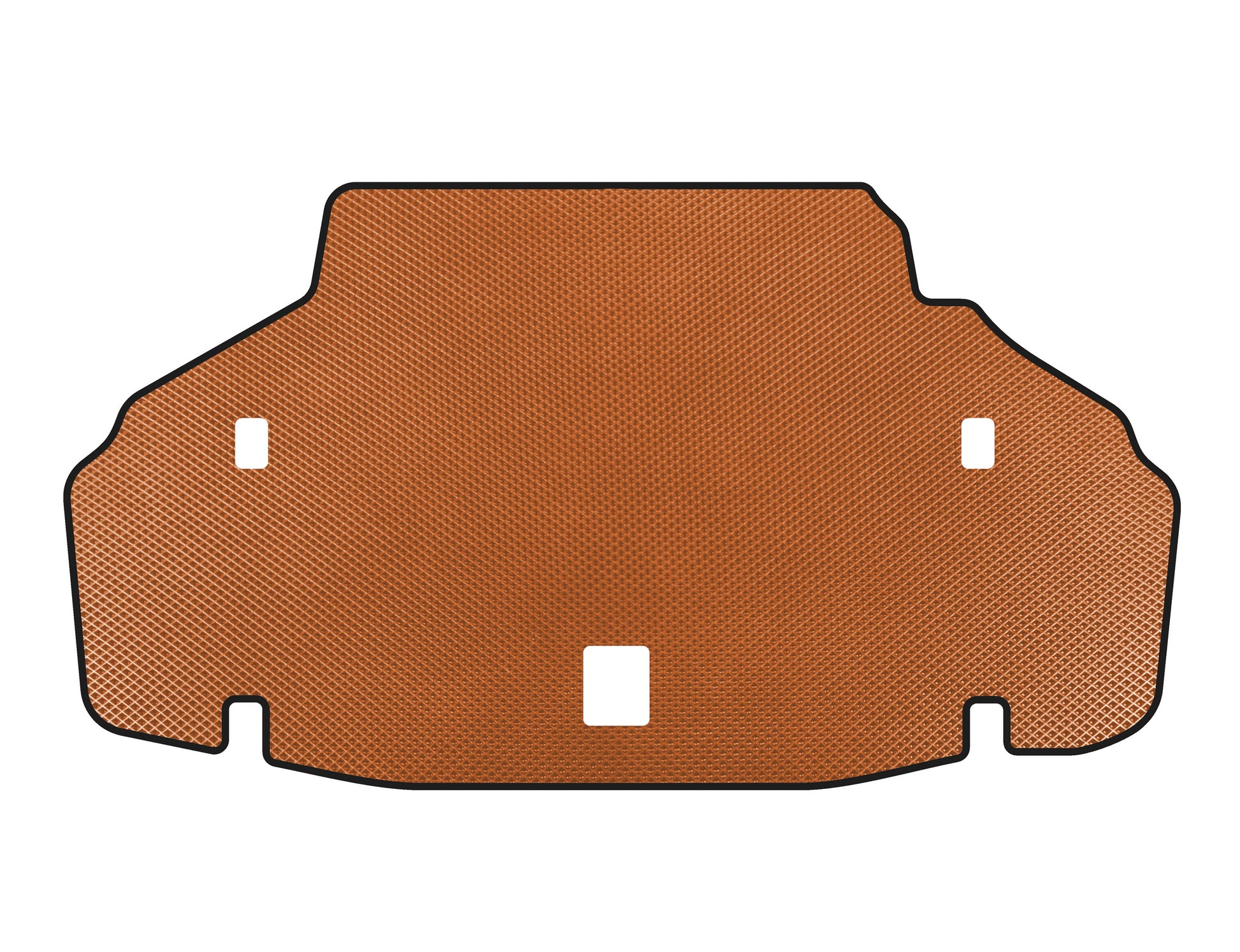 EVA trunk mat (2007-2010, SD, Long wheelbase, Orange) for Lexus LS 2007-2017 - image 1