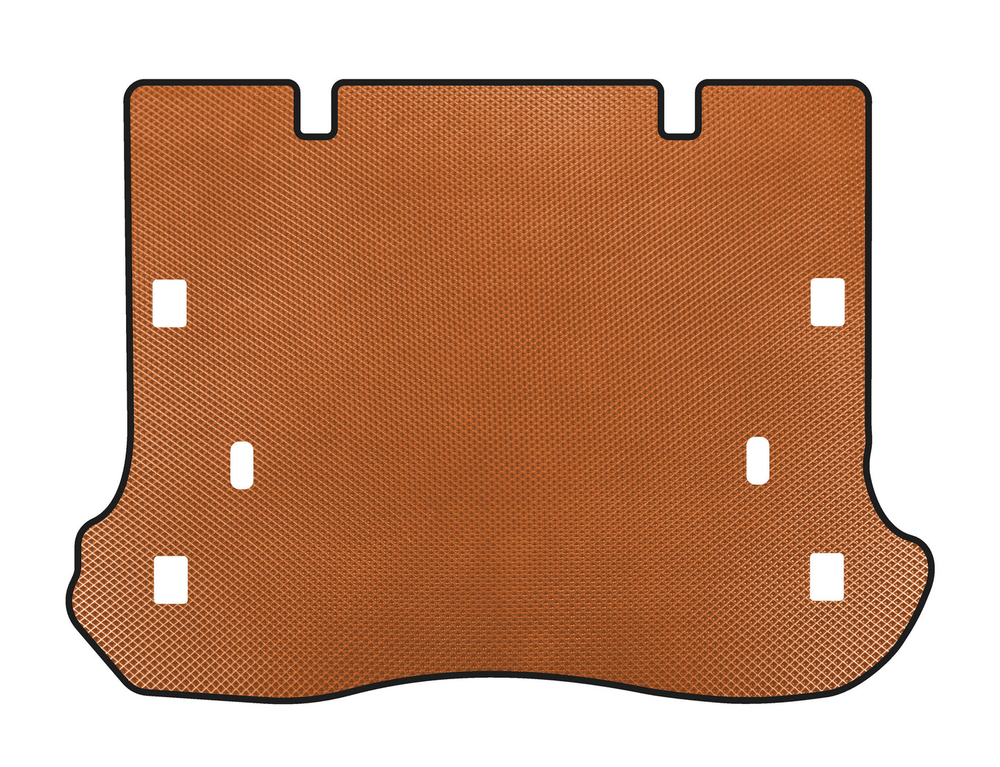 EVA Trunk Mat V-2 (Orange) for Jeep Grand Cherokee WK 2004-2010 - image 1