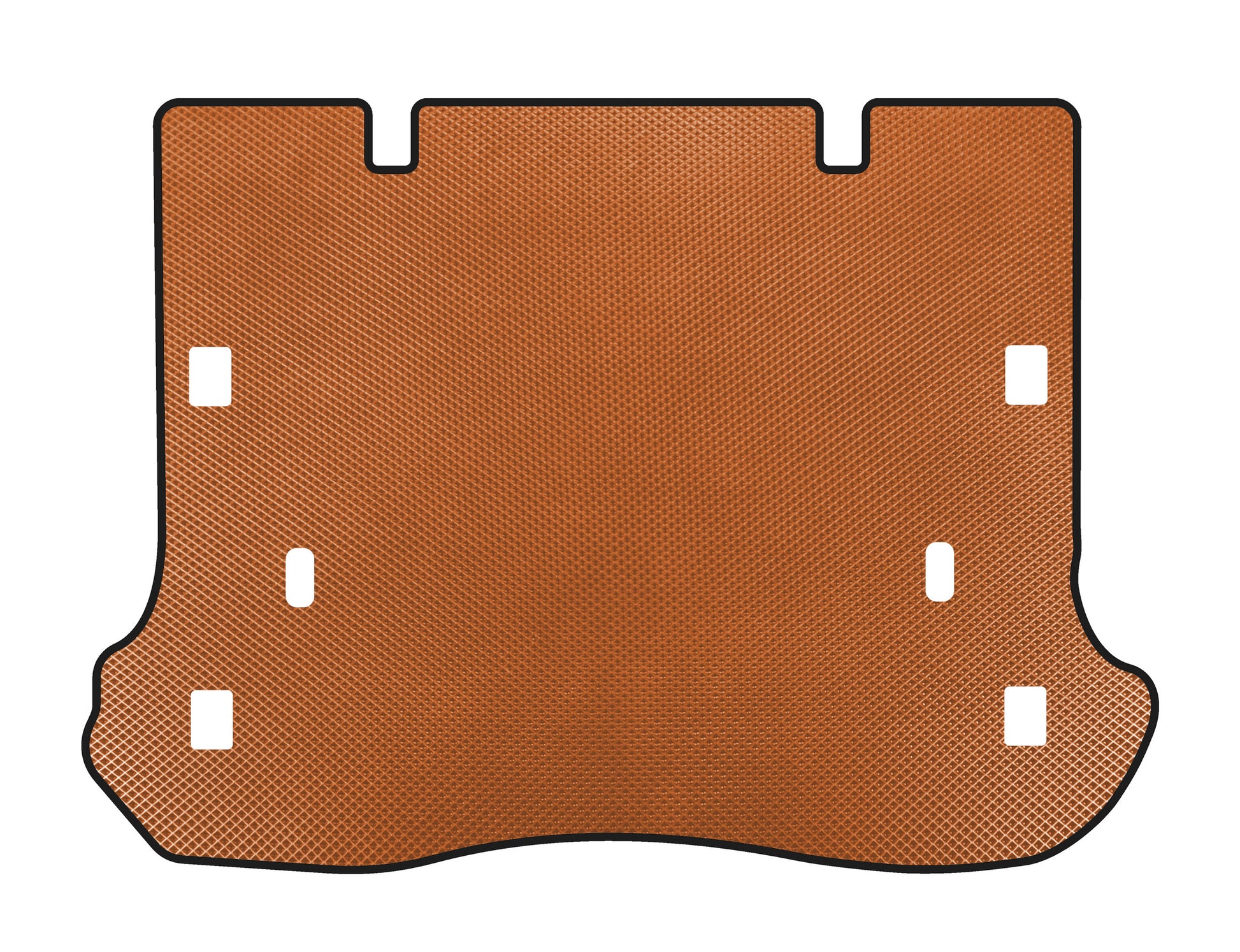 EVA Trunk Mat V-2 (Orange) for Jeep Grand Cherokee WK 2004-2010 - image 1