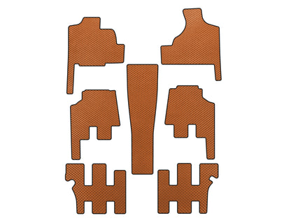 EVA floor mats (for Grand Voyager, automatic transmission, Orange) for Chrysler Voyager 2001-2007 - image 3