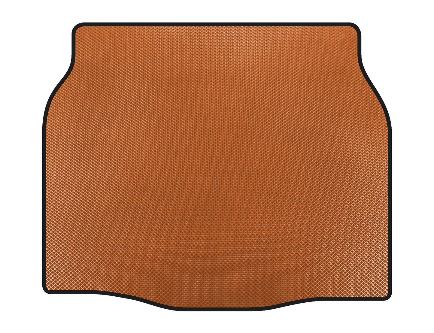 Mat in EVA trunk (HB, Orange) for Nissan Tiida 2011-2014 - image 1