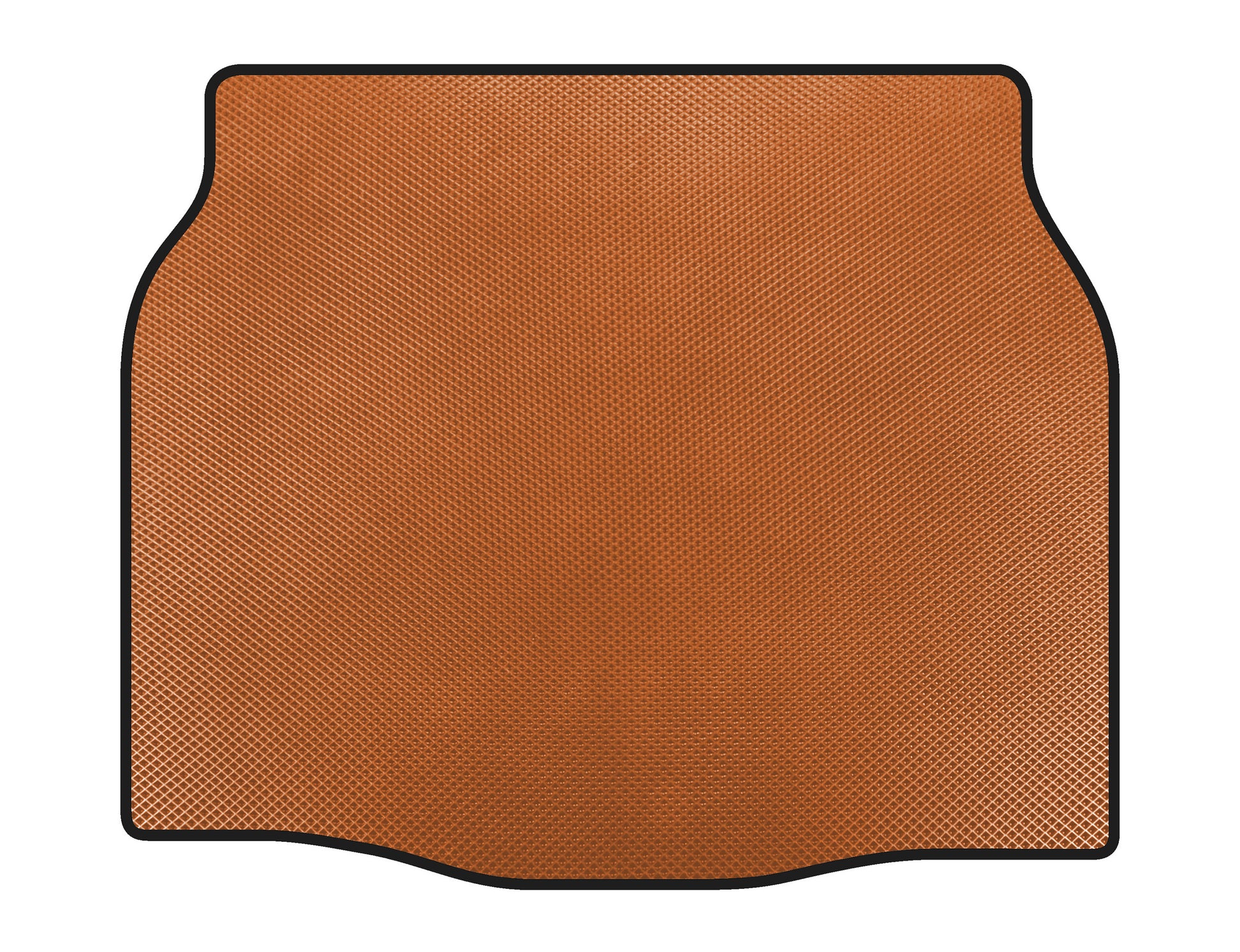 Mat in EVA trunk (HB, Orange) for Nissan Tiida 2011-2014 - image 1