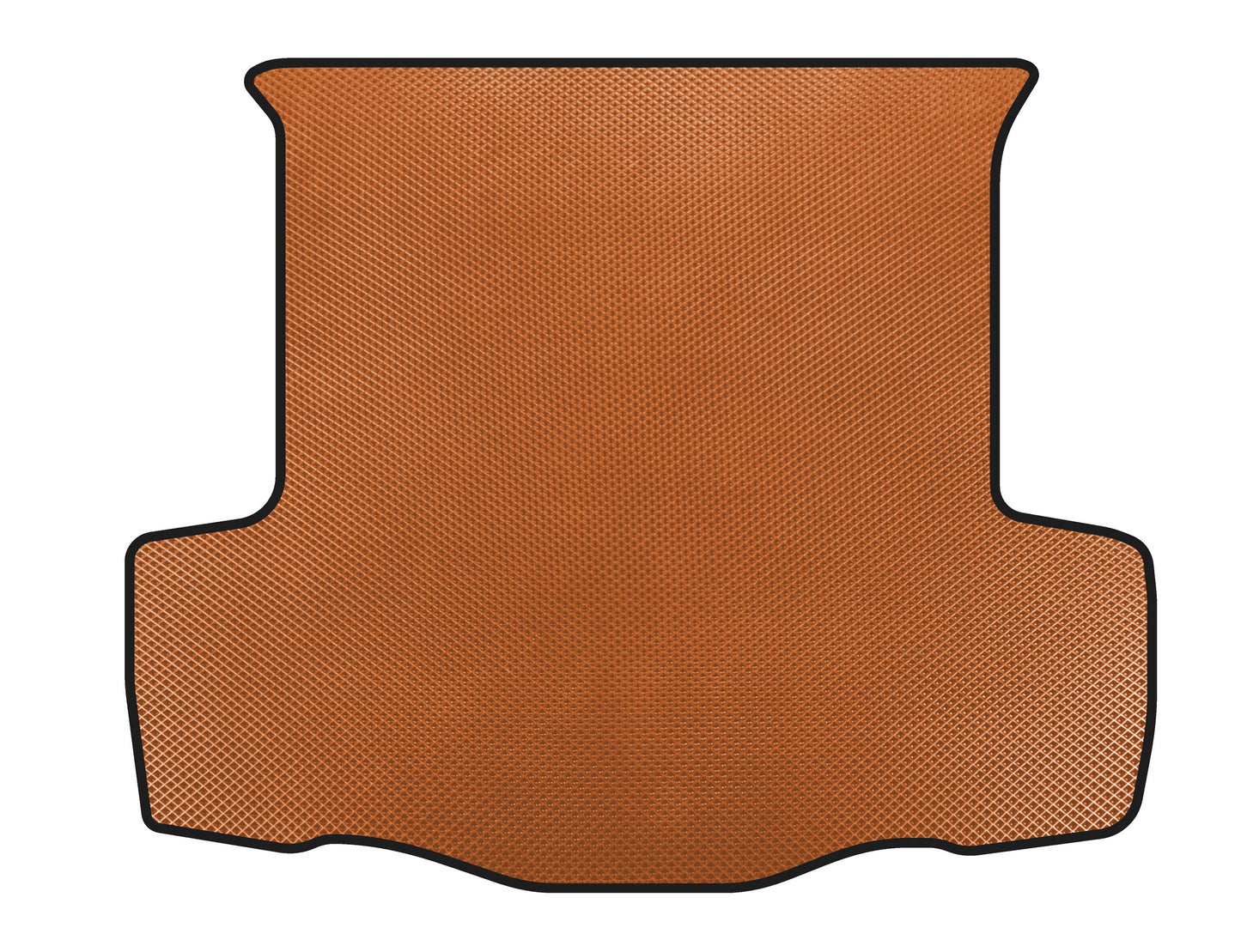 EVA Trunk Mat (SD, Orange) for Fiat Linea 2006-2018 - image 1