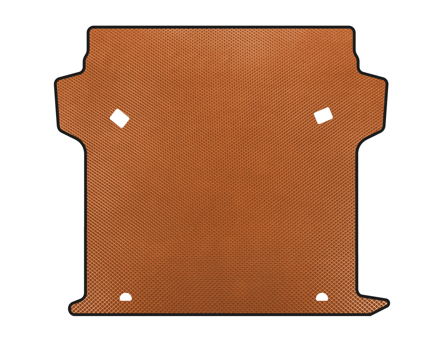 Trunk mat (Orange) for Fiat Doblo II 2010-2022 - image 1