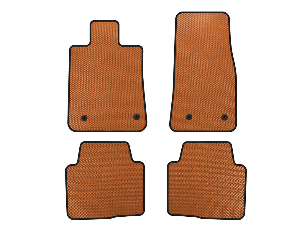 EVA Floor Mats (2013+, Orange) for Cadillac CTS 2013-2019 - image 1