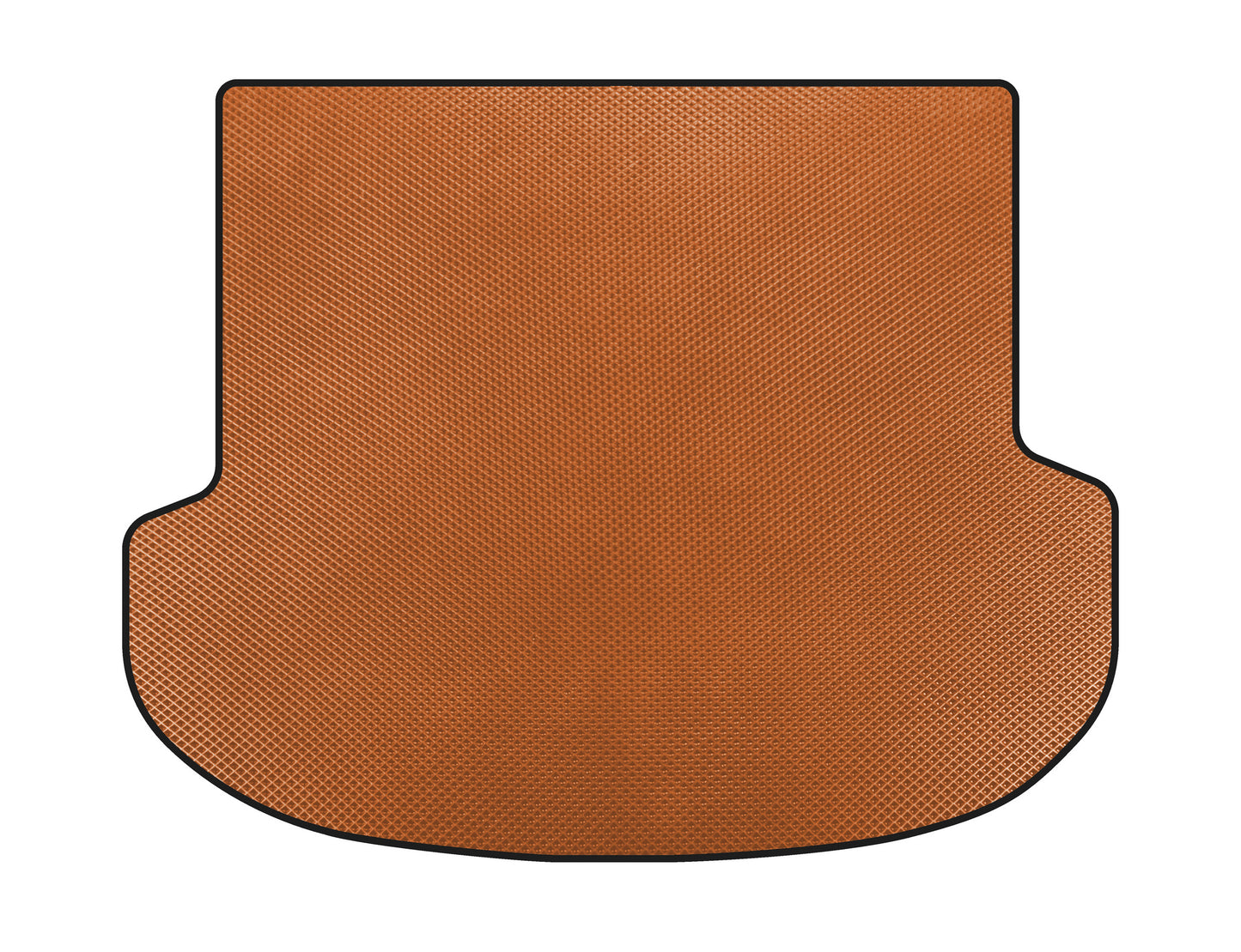 EVA trunk mat (2020-2023, Orange) for Hyundai Santa Fe 4 2018-2023 - image 1