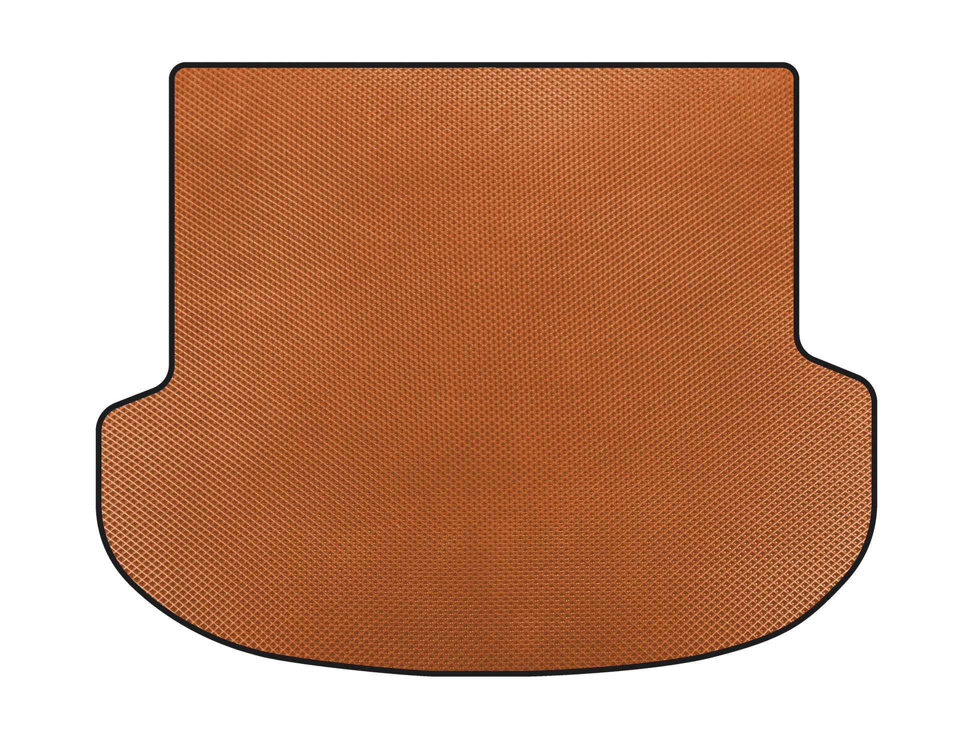 EVA trunk mat (2020-2023, Orange) for Hyundai Santa Fe 4 2018-2023 - image 1