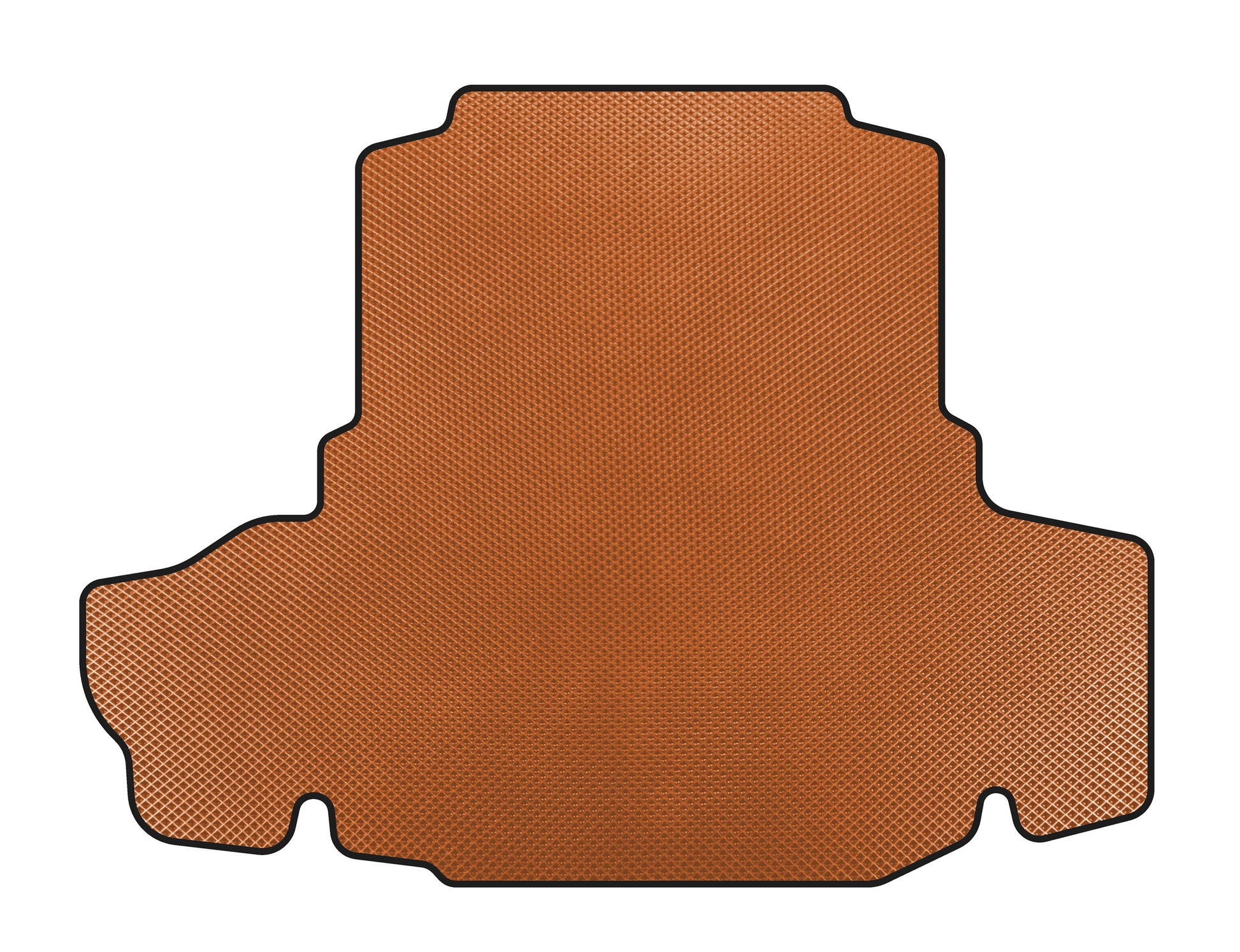 EVA trunk mat (2011-2015, SD, Not all-wheel drive, Orange) for Lexus GS 2011-2020 - image 1