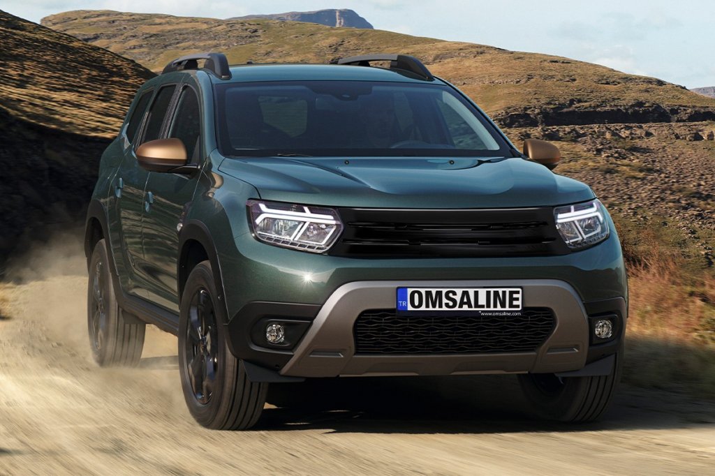 Front grille (black) for Dacia Duster 2018-2024 - image 1