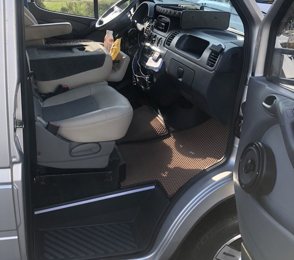 EVA Floor Mats (CDI, Brick Red) for Mercedes Sprinter W901/902/903/904/905 1995-2006 - image 4