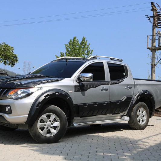Wheel arch extenders V2 (EuroCap) for Fiat Fullback 2016↗ - Reelken Auto