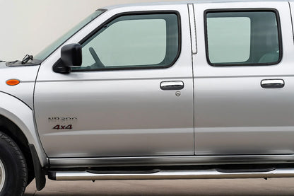 Chrome Door Handle Covers (4 pcs, Stainless Steel) for Nissan NP300 1999-2015 - image 3