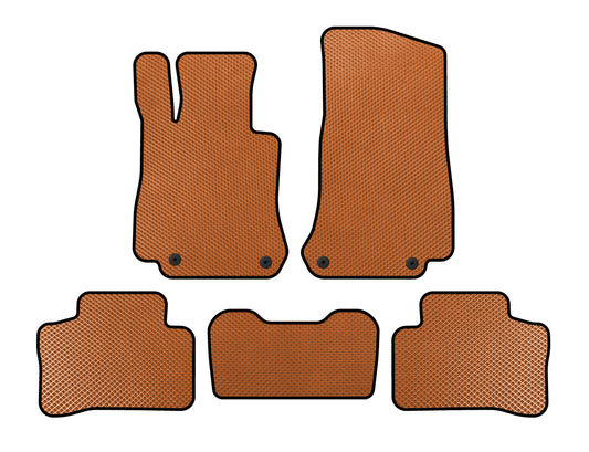 EVA Floor Mats (Orange) for Mercedes GLC X253 2015-2022 - image 1