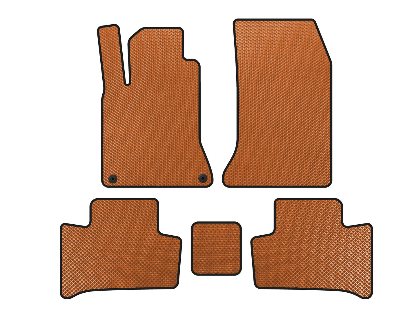 EVA Floor Mats (2015-2018, Orange) for Mercedes B-class W246 2011-2018 - image 1