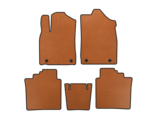 EVA Floor Mats (Orange) for Lexus ES 2012-2018 - image 1
