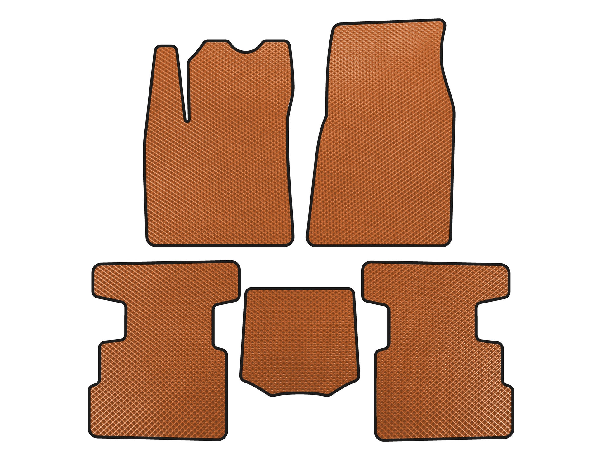 EVA Floor Mats (Orange) for Great Wall Haval H6 III 2020- - image 1