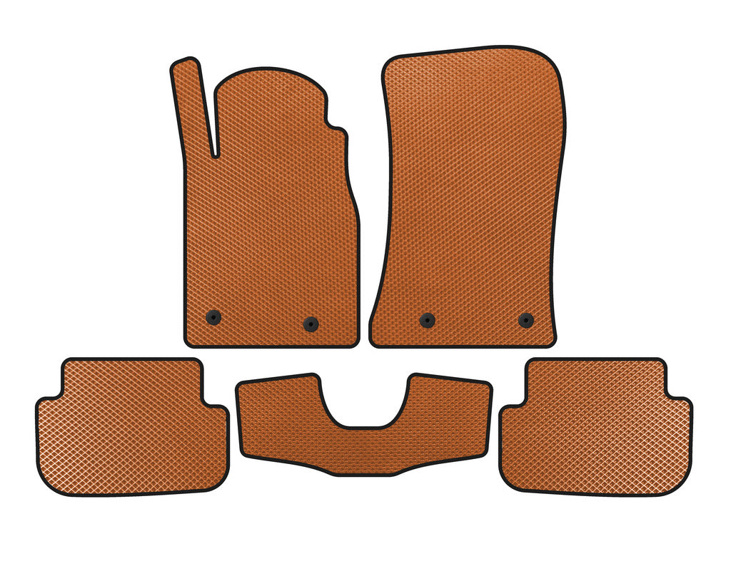 EVA Floor Mats (Orange) for Chevrolet Camaro 2009-2015 - image 1