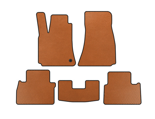 EVA Floor Mats (SD, Orange) for Chrysler C300 2004-2011 - image 1