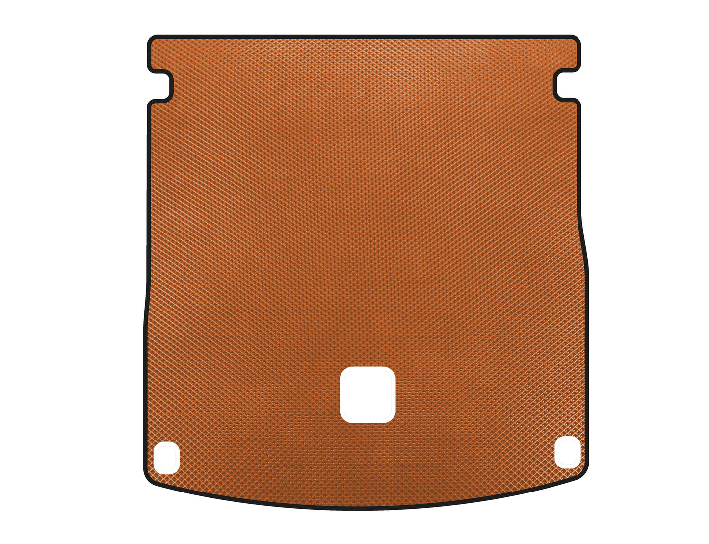 Trunk mat (2011-2015, SW, Orange) for Hyundai I-40 - image 1