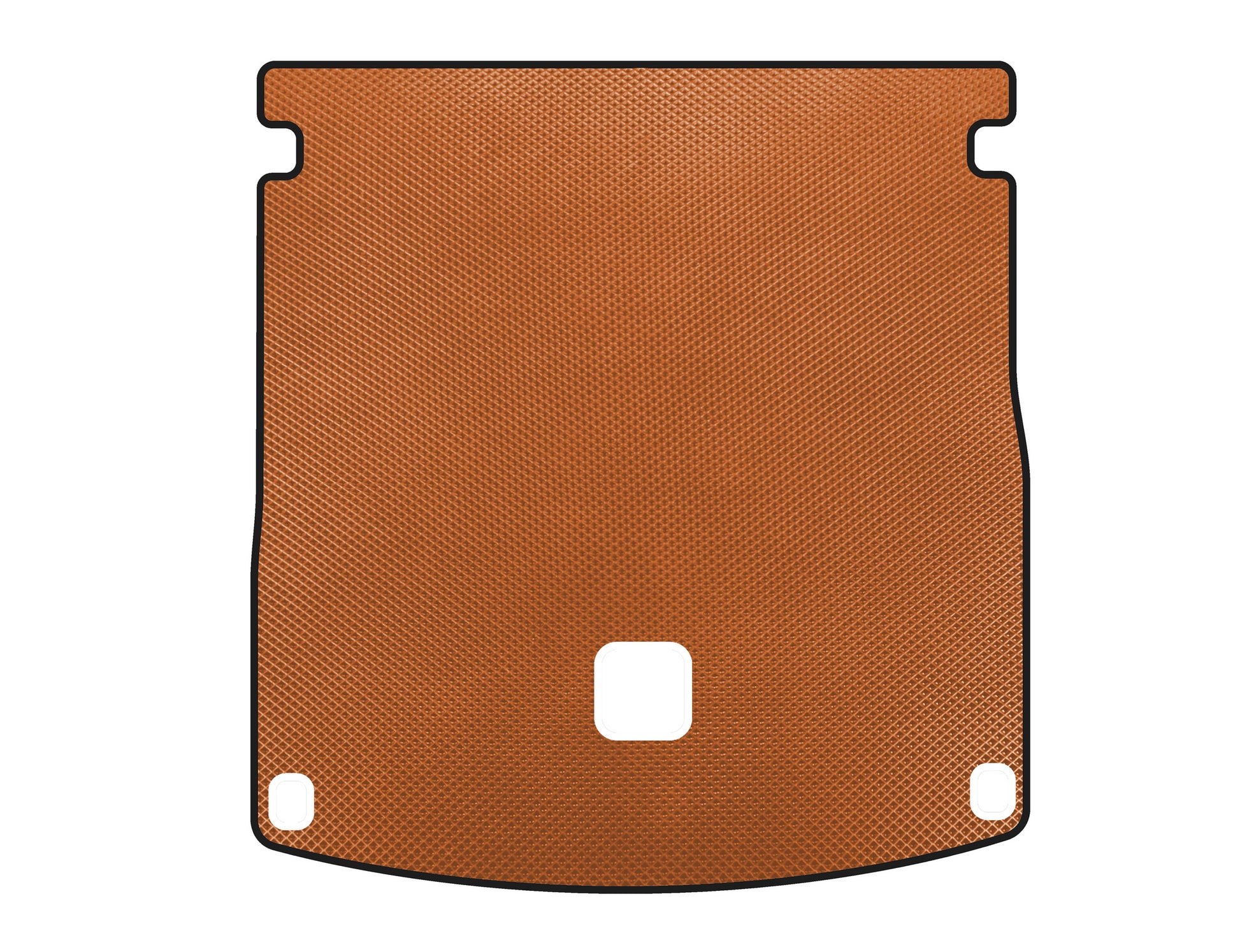 Trunk mat (2011-2015, SW, Orange) for Hyundai I-40 - image 1