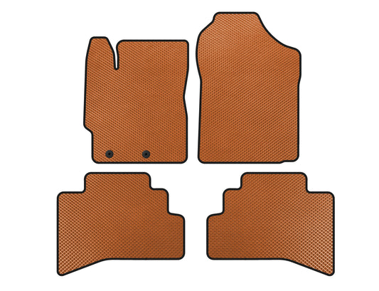 EVA Floor Mats (Orange) for Toyota Prius C 2012-2019 - image 1