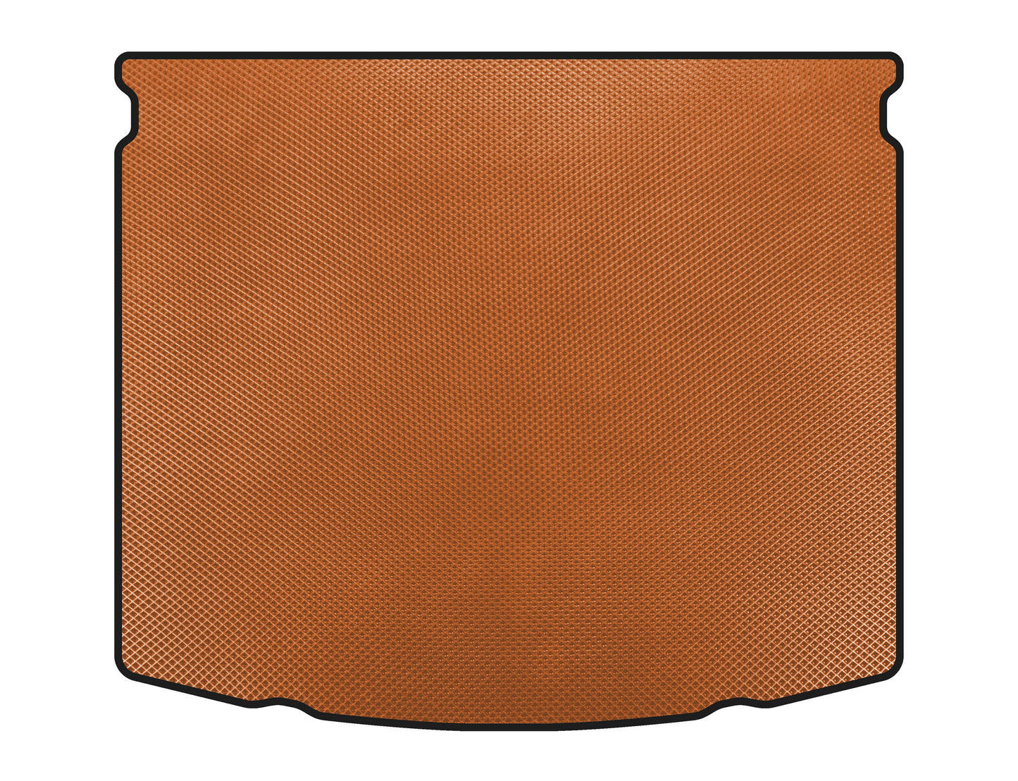 Trunk mat (HB, Orange) for Mazda 3 2013-2019 - image 1