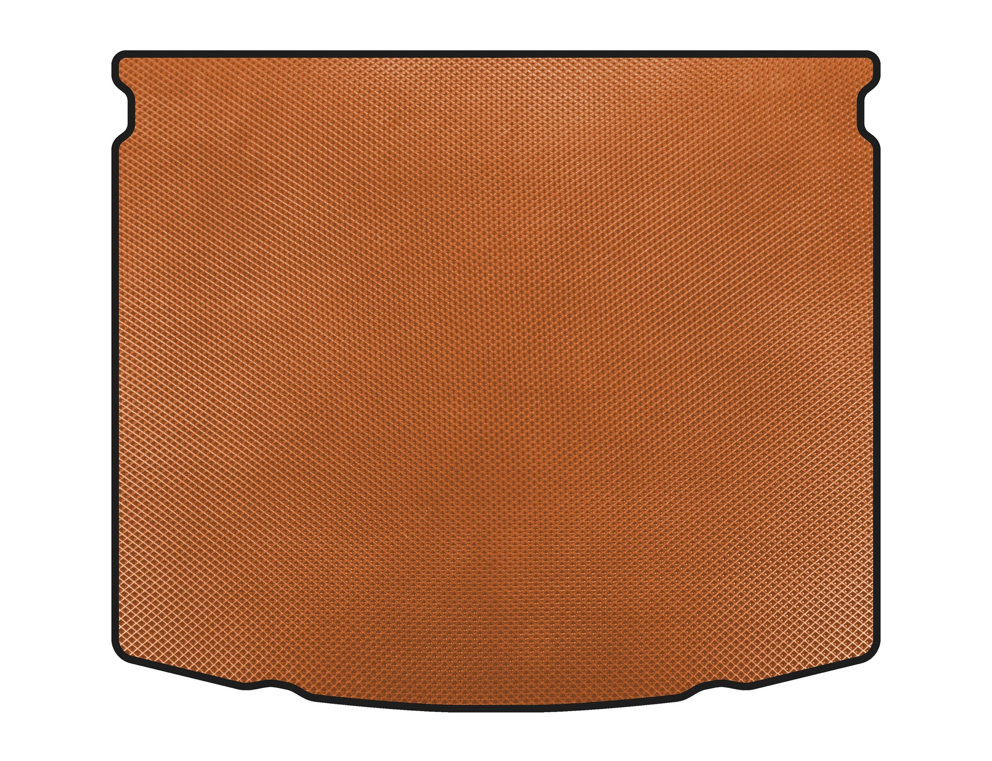 Trunk mat (HB, Orange) for Mazda 3 2013-2019 - image 1