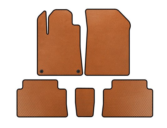 EVA Floor Mats (Orange) for Citroen C-5 2001-2008 - image 1