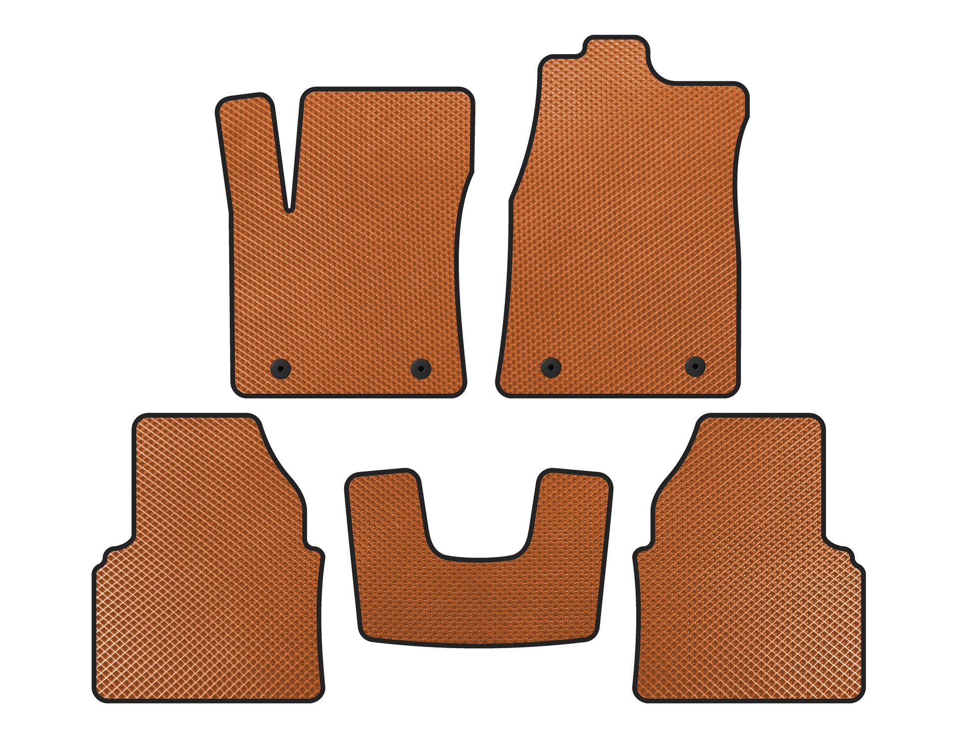 EVA Floor Mats (Orange) for MG 550 2008-2014 - image 1