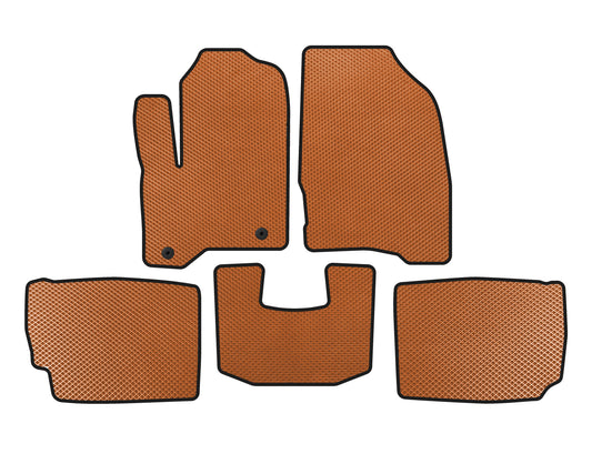 EVA Floor Mats (2010-2012, Orange) for Ford Taurus 2010-2019 - image 1