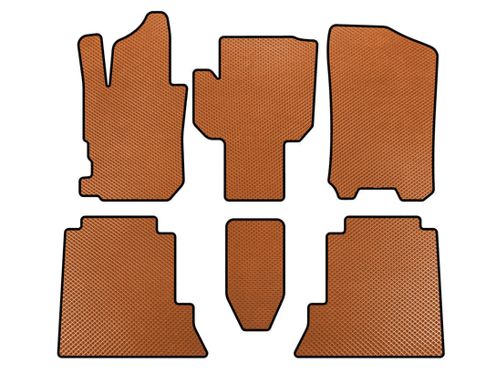 EVA Floor Mats (Orange) for Honda FR-V 2004-2009 - image 1