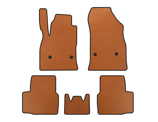 EVA Floor Mats (SD, Orange) for Chevrolet Cruze 2016-2019 - image 1