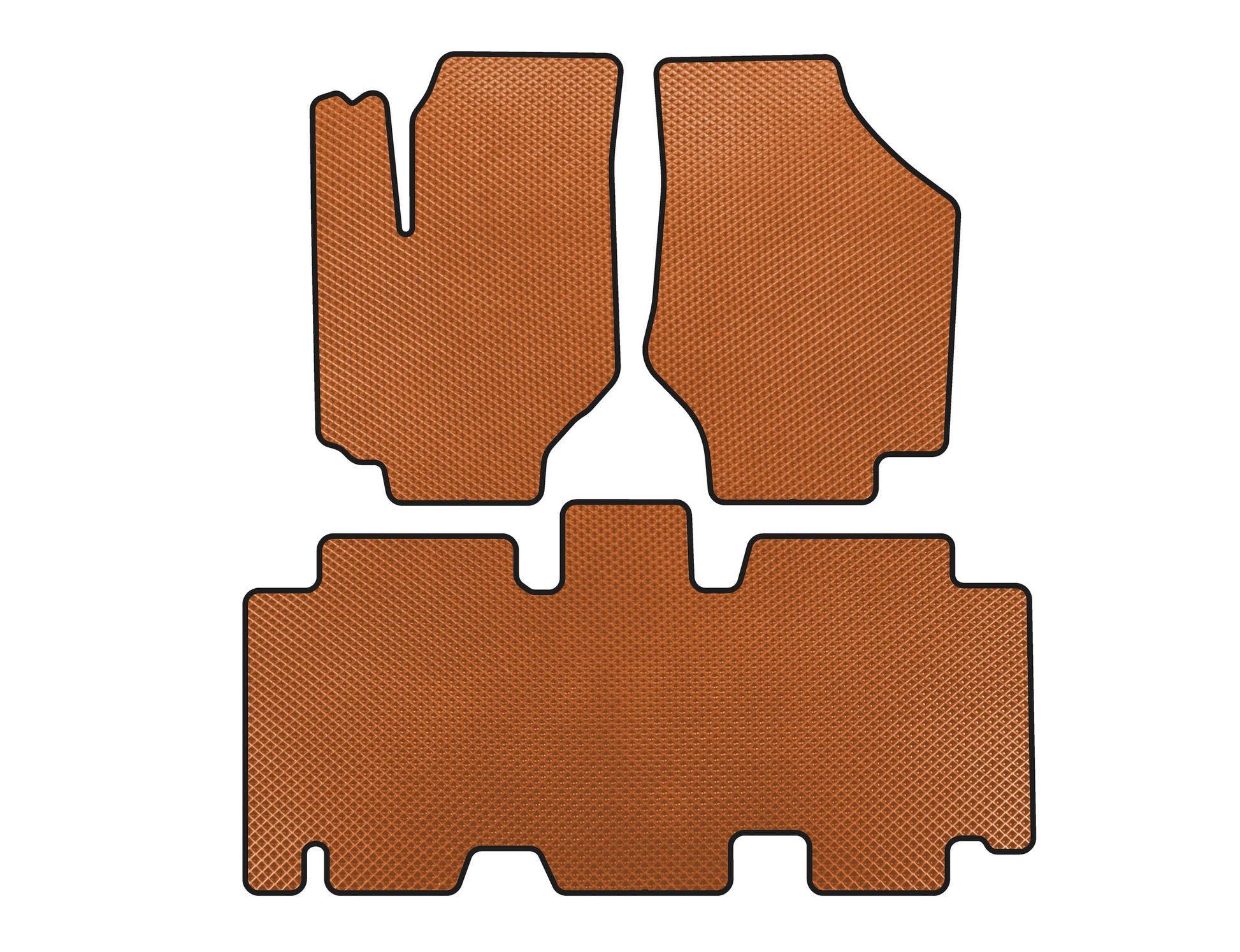EVA mats (Orange) for Hyundai Trajet - image 1