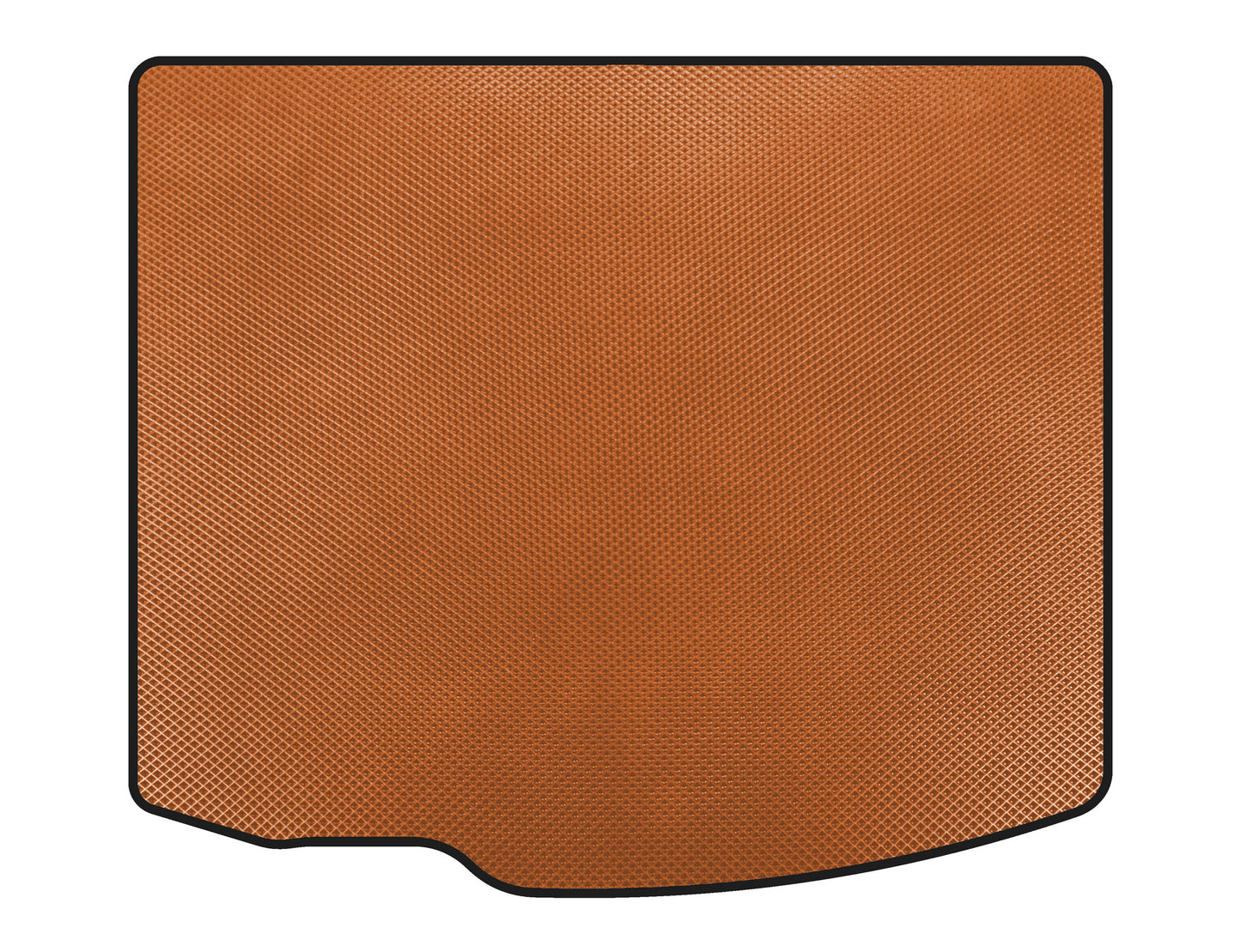Trunk mat (2009-2011, HB, Orange) for Mazda 3 2009-2013 - image 1