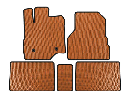 EVA Floor Mats (Orange) for GMC Terrain 2009-2017 - image 1