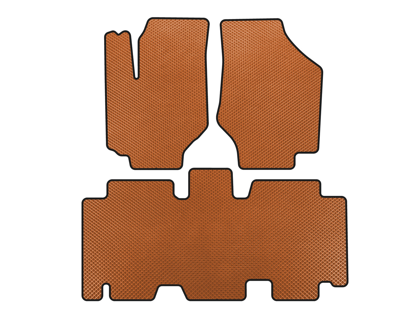 EVA Floor Mats (Orange) for Hyundai Trajet 2000-2007 - image 1