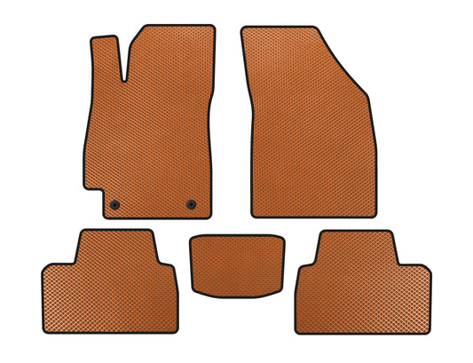 EVA Floor Mats (SD, Orange) for Daewoo Nubira 1997-1999 - image 1