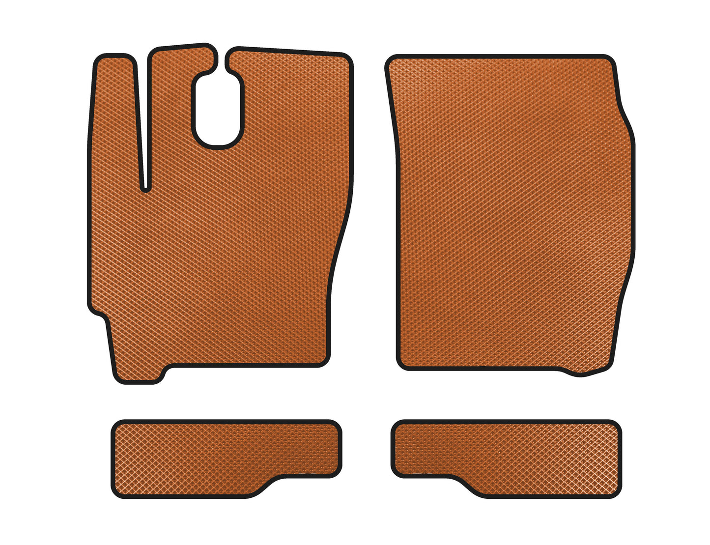 EVA Floor Mats (Orange) for Iveco Eurocargo 2002-2008 - image 1