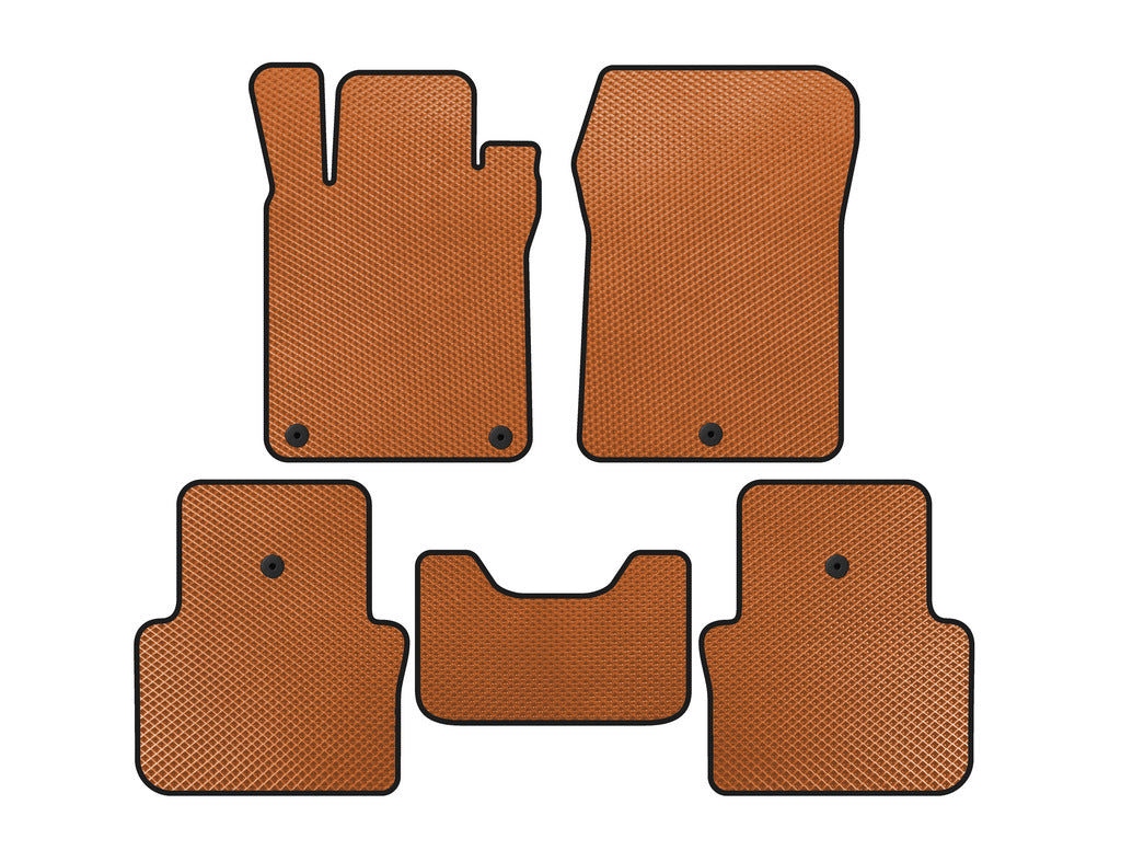 EVA Floor Mats (SD, Orange) for Acura TLX 2014-2020 - image 1