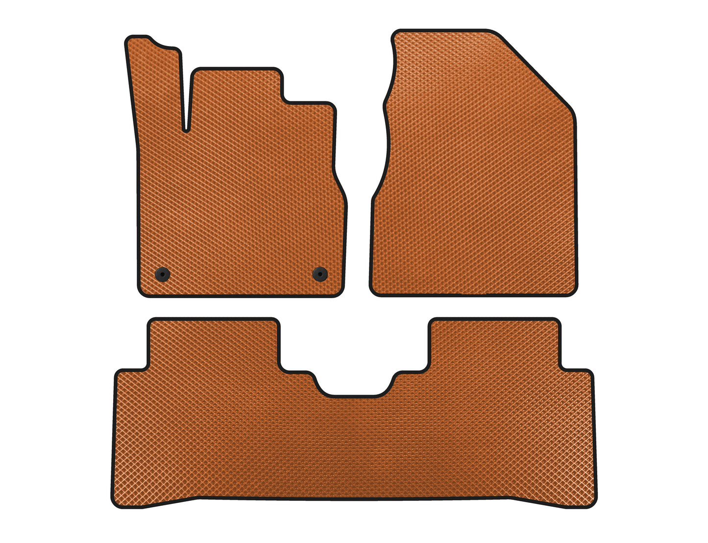 EVA Floor Mats (Orange) for Nissan Murano 2008-2014 - image 1