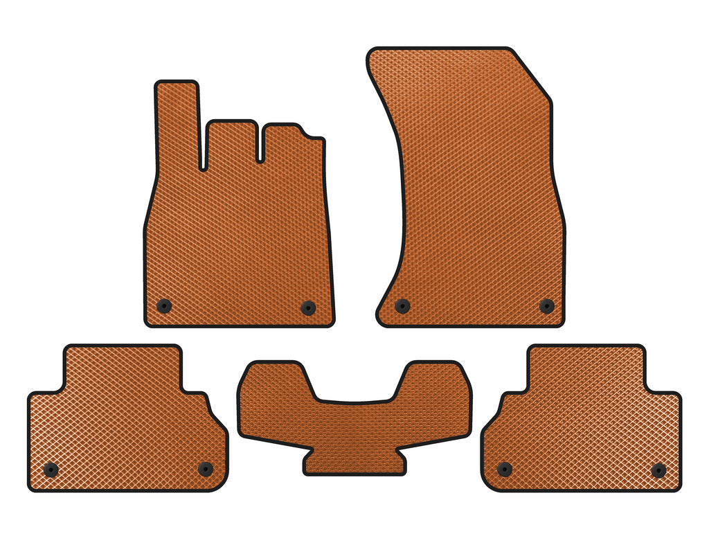 EVA Floor Mats (Orange) for Audi Q5 2017-2025 - image 1