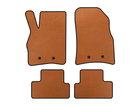 EVA Floor Mats (Coupe, Orange) for Cadillac ELR 2013-2016 - image 1